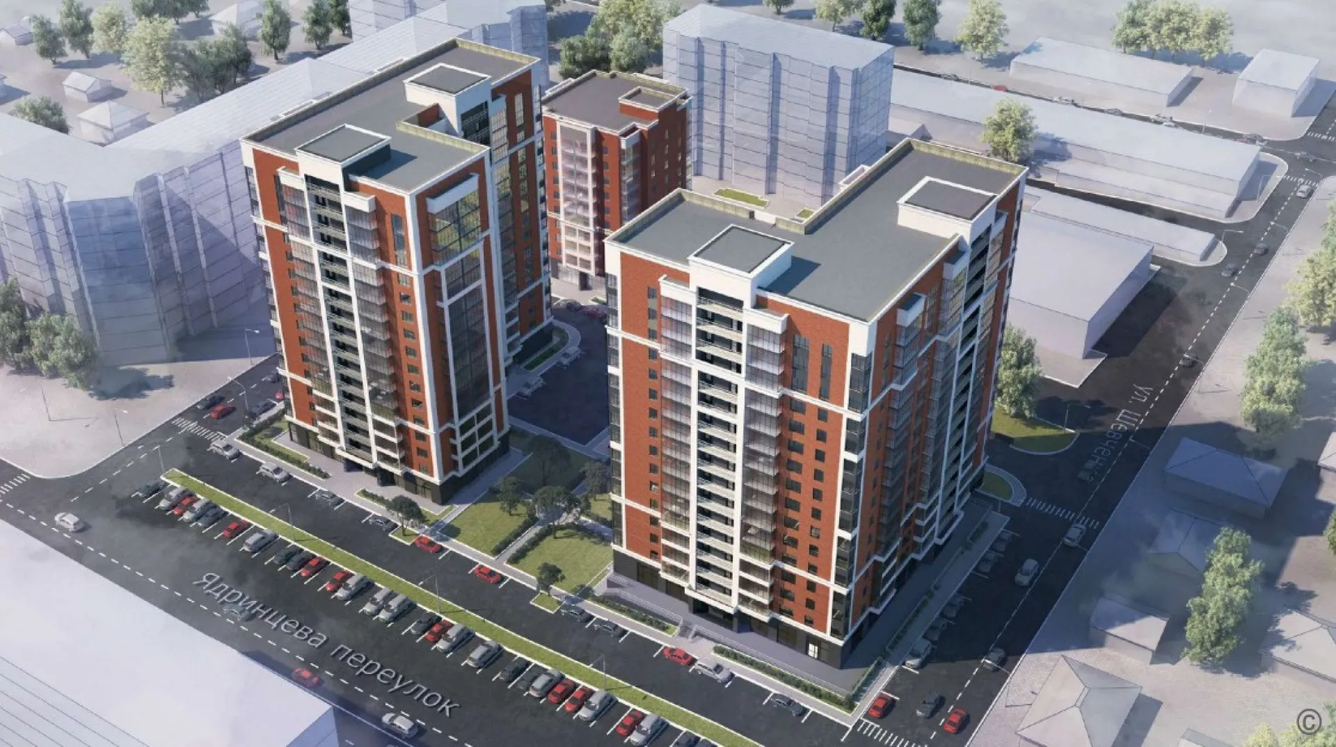 В центре Барнаула появится ещё одна многоэтажка