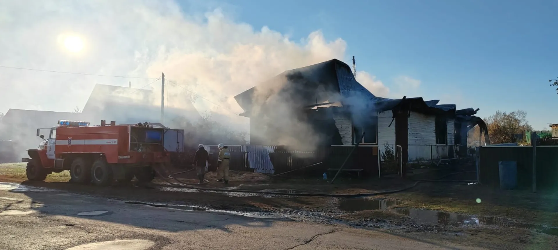 Пожар в доме многодетной семьи в Панкрушихинском районе унёс жизнь мужчины Пожар в доме многодетной семьи в Панкрушихинском районе унёс жизнь мужчины