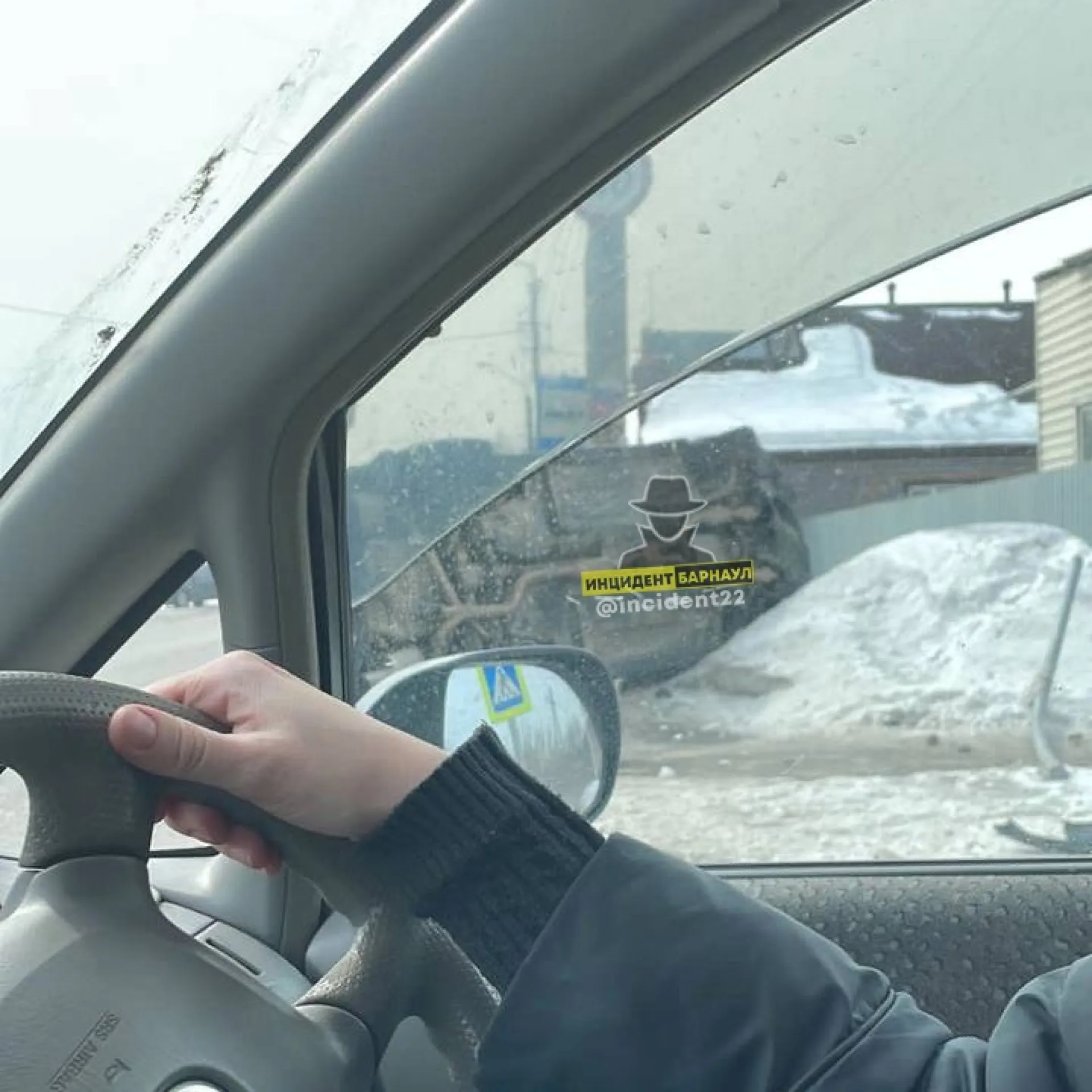 В Барнауле произошло ДТП