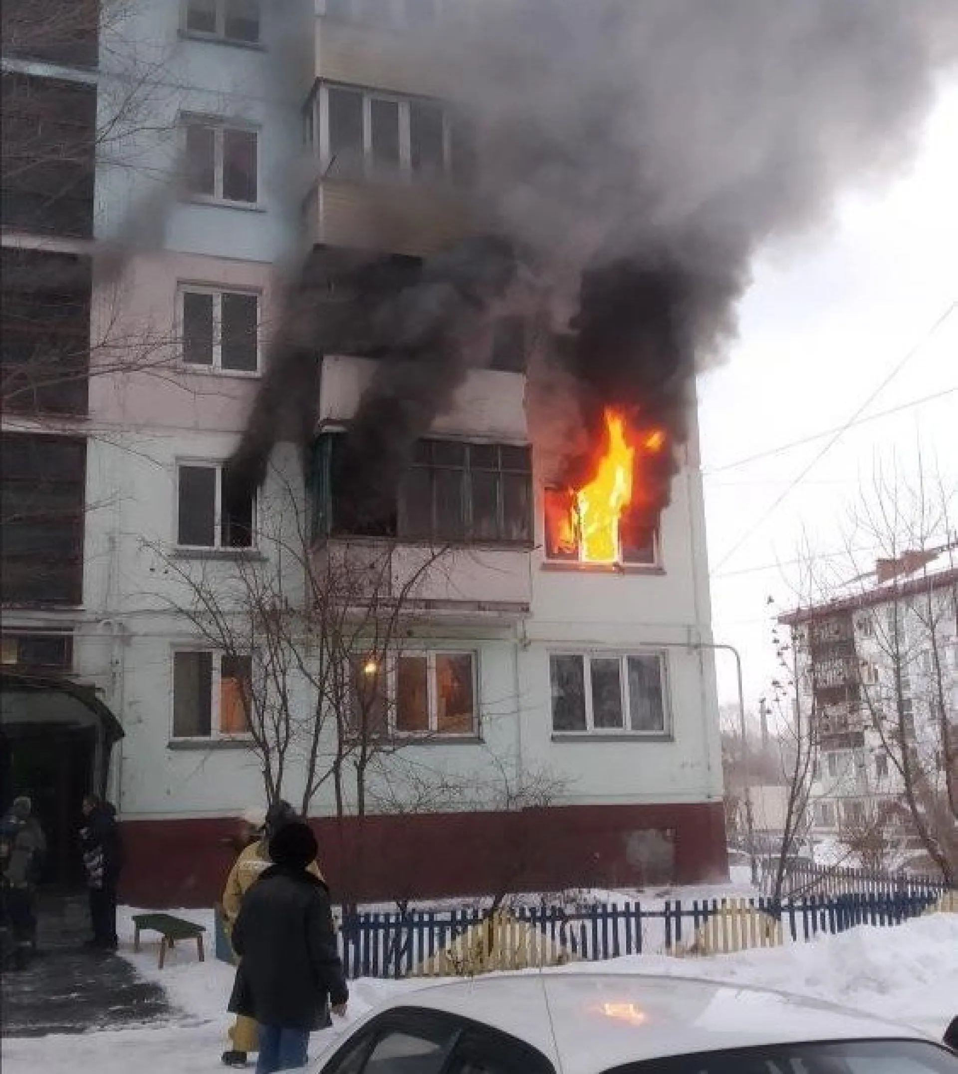 Мужчина погиб в страшном пожаре в Бийске