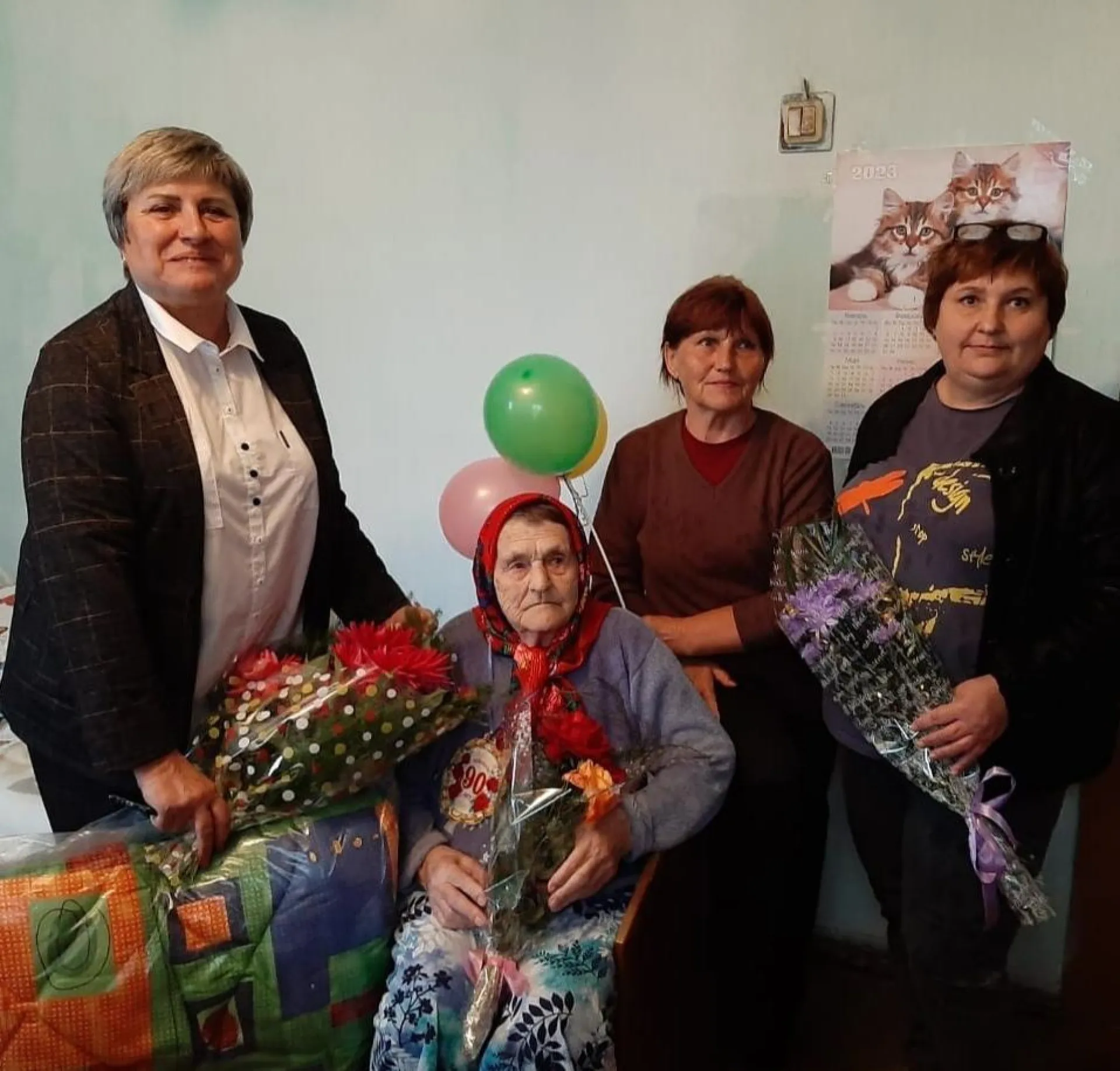 90-летний юбилей отметила жительница Алейского района