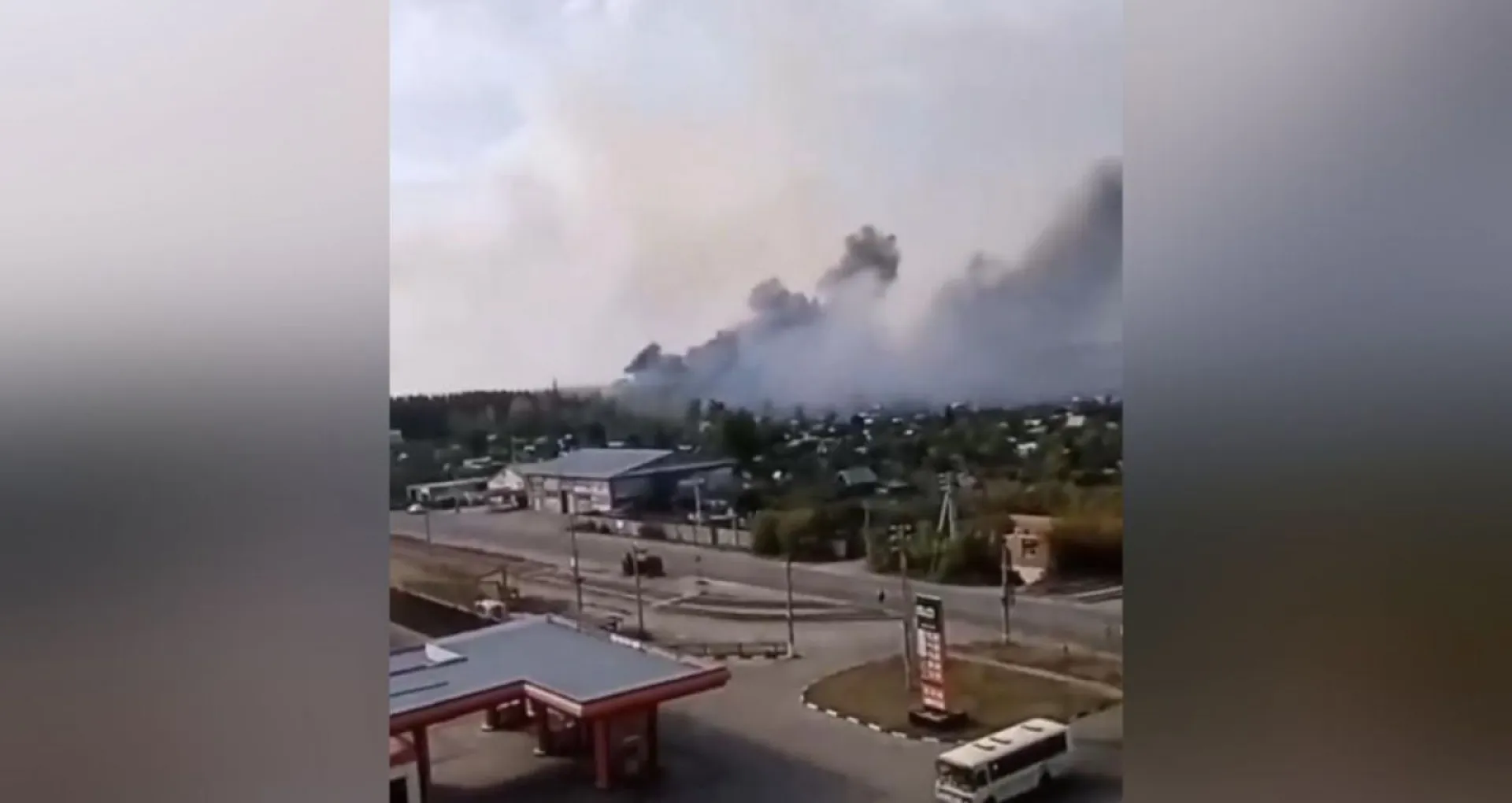 Пожар рядом с Бийским олеумным заводом локализовали