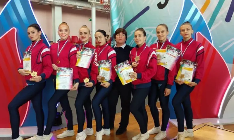 Алтайские спортсмены одержали победу на всероссийских соревнованиях по аэробике