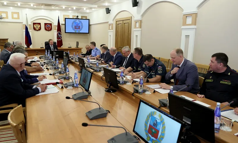 Виктор Томенко провёл заседание постоянно действующего координационного совещания по обеспечению правопорядка в регионе