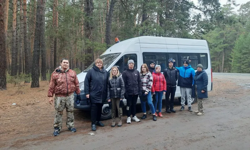 22 мешка мусора собрали на территории Касмалинского бора
