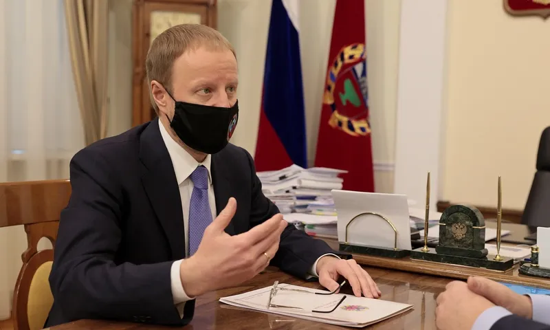 Виктор Томенко провёл рабочую встречу с главой Алейска