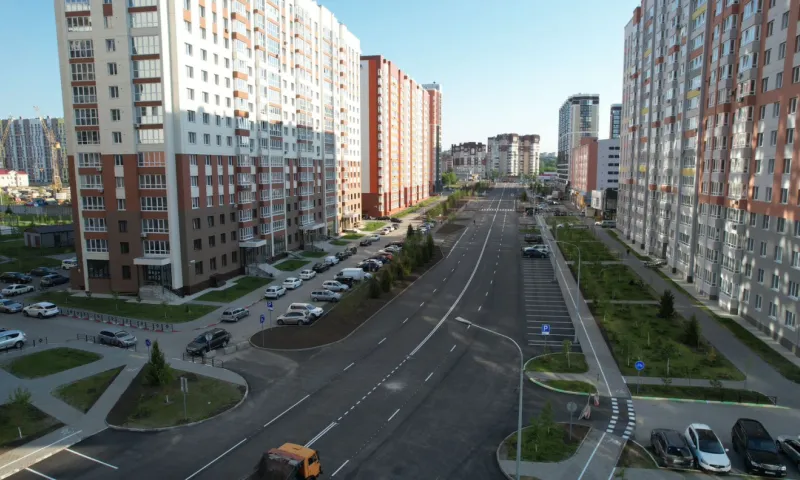 Строительство улицы 65 лет Победы завершили в Барнауле
