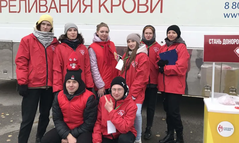 Более 300 литров крови сдали студенты Алтайского края