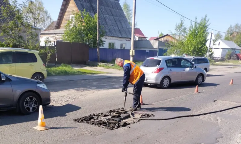 К ремонту трёх улиц приступили в Барнауле