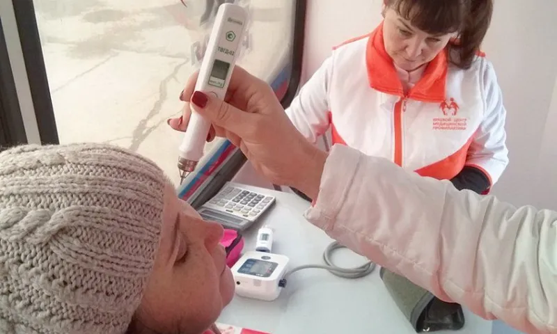Бийский филиал Краевого центра медицинской профилактики провёл выездное мероприятие