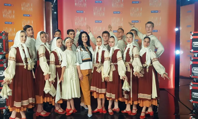 Алтайский хореографический ансамбль выступил на федеральном канале 