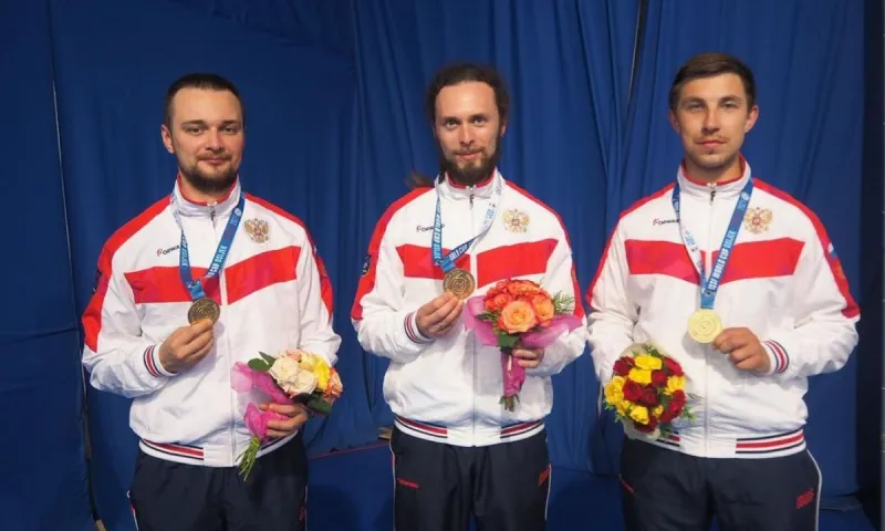 Алтайский спортсмен завоевал золото по стрельбе в составе команды России