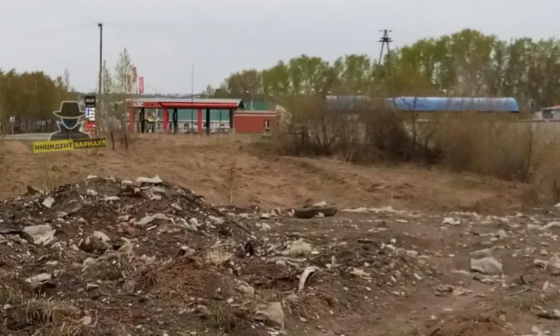 Новая свалка мусора появилась в Барнауле