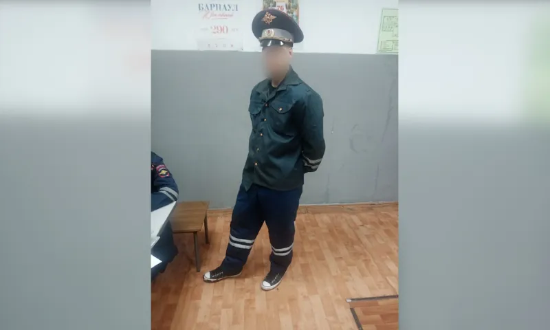 Барнаулец притворялся инспектором ГИБДД