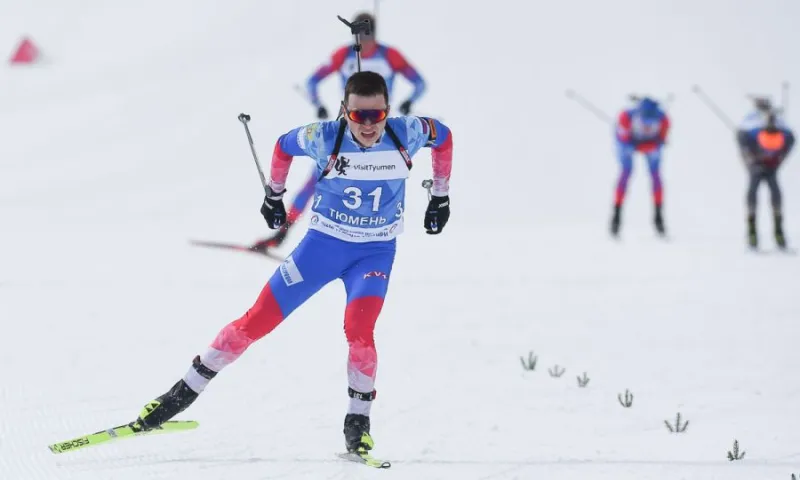 Алтайский биатлонист стал лучшим на всероссийском чемпионате