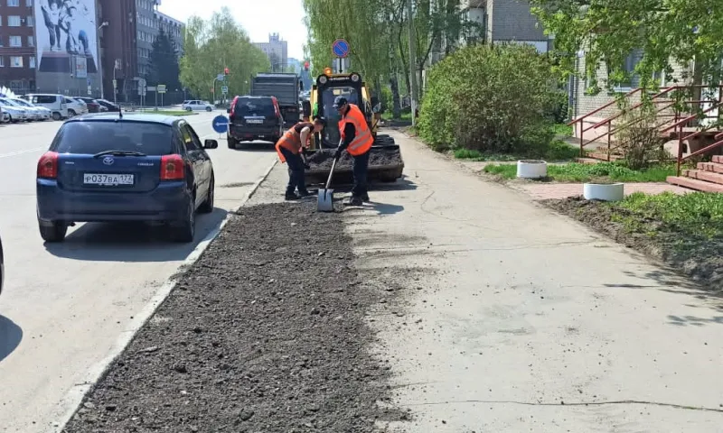 Более 11 тысяч квадратных метров тротуаров отремонтируют в Барнауле 