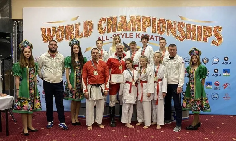 Спортсмены из Алтайского края стали чемпионами мира по карате