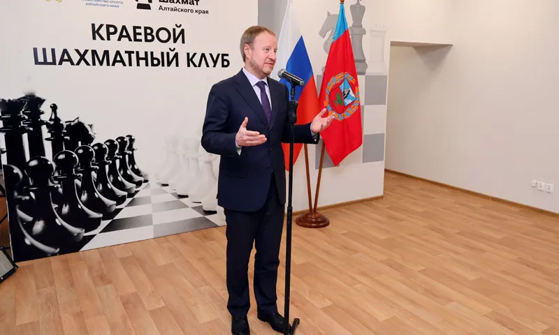 Здание Краевого шахматного клуба открыли после капитального ремонта в Барнауле