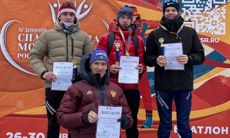 Биатлонисты из Алтайского края стали победителями этапа IV зимней Спартакиады молодежи России