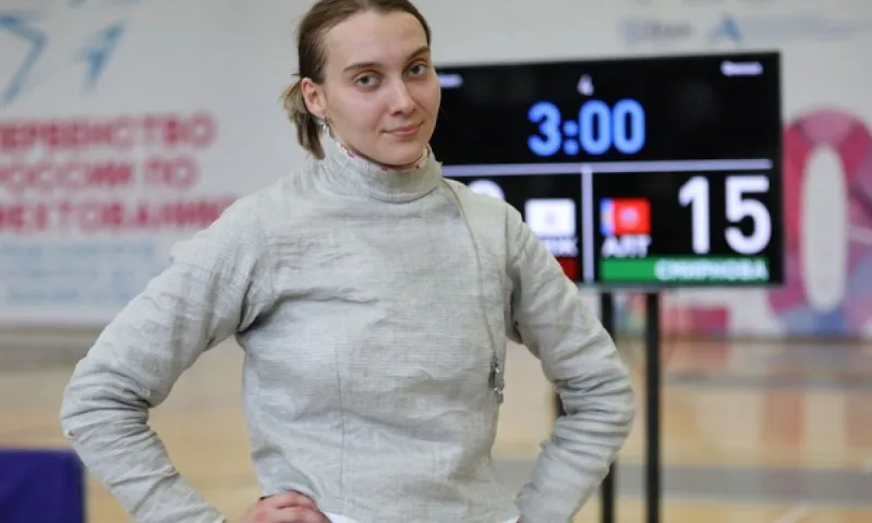 Барнаульская спортсменка выступит на чемпионате Европы по фехтованию