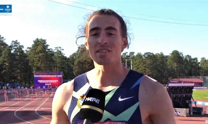 Восстановившийся Сергей Шубенков взял серебро чемпионата России в барьерном спринте