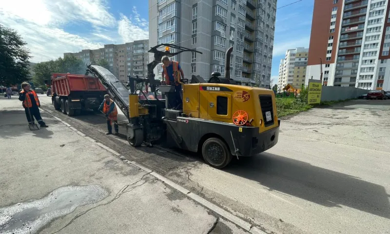 Более 38 тысяч квадратных метров дорог отремонтировали в Барнауле
