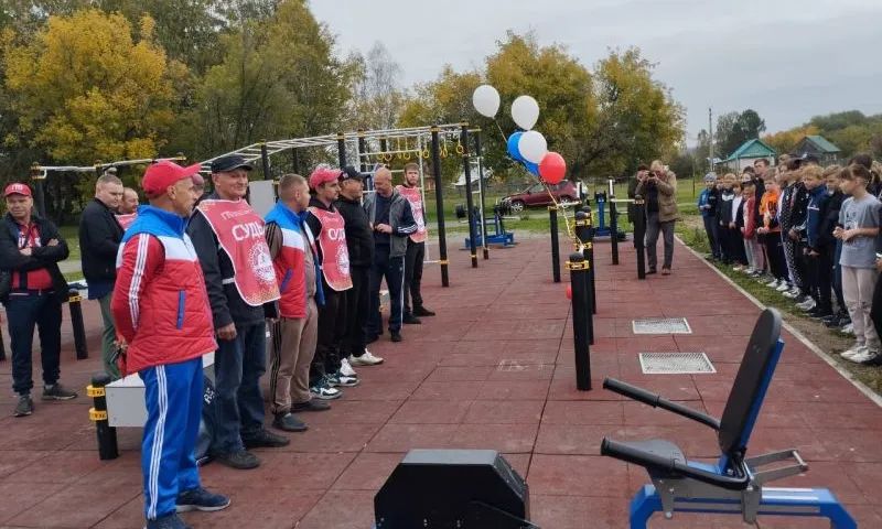 Площадку ГТО открыли в Красногорском районе