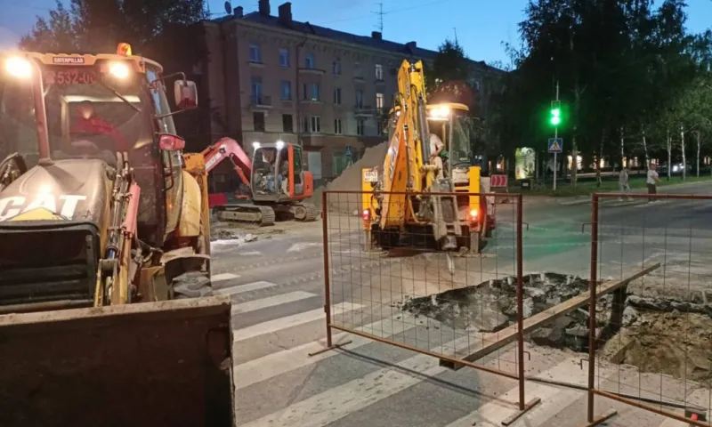 В Барнауле откроют движение на проспекте Ленина после обновления теплосети