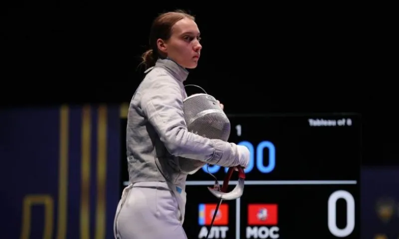 Фехтовальщица из Алтайского края стала серебряным призёром Открытого чемпионата Союзного государства