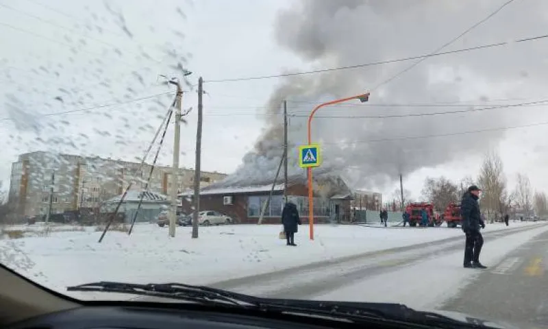 В Славгороде произошёл пожар в пивном магазине