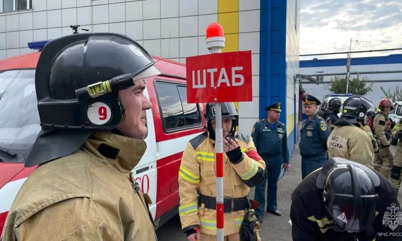 Пожарно-тактические учения пройдут в Алтайском крае 19 октября