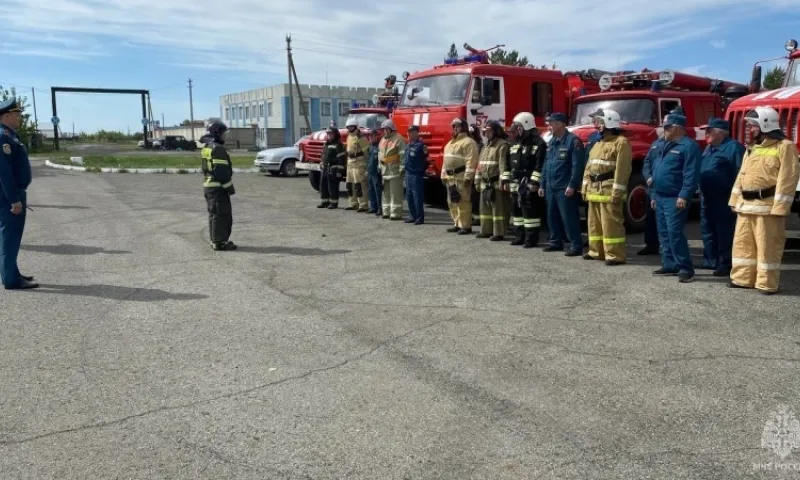 Пожарные учения пройдут завтра по всему Алтайскому краю