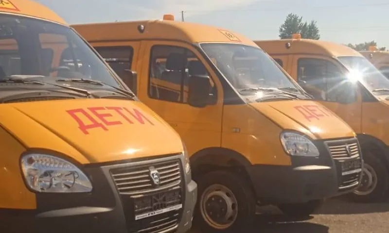 Новые школьные автобусы получат районы Алтайского края