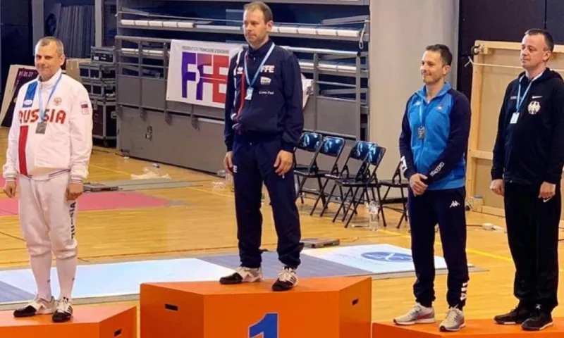 Барнаульский саблист стал вице-чемпионом Европы среди ветеранов
