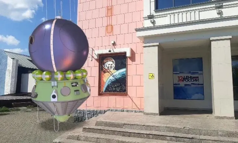 Барнаульцы могут сфотографироваться с гигантской ракетой-носителем, не выезжая из города 