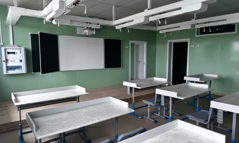 Строительство школы на 220 учеников почти завершили в Алтайском крае