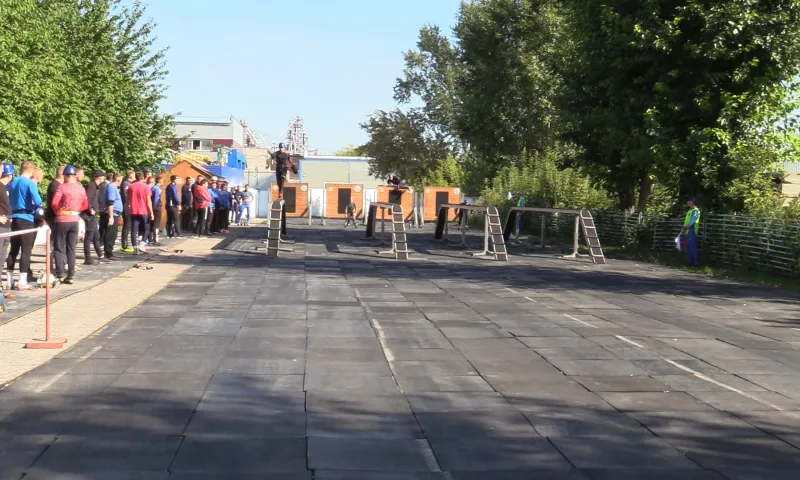 Кубок Алтайского края по пожарно-спасательному спорту провели в Барнауле