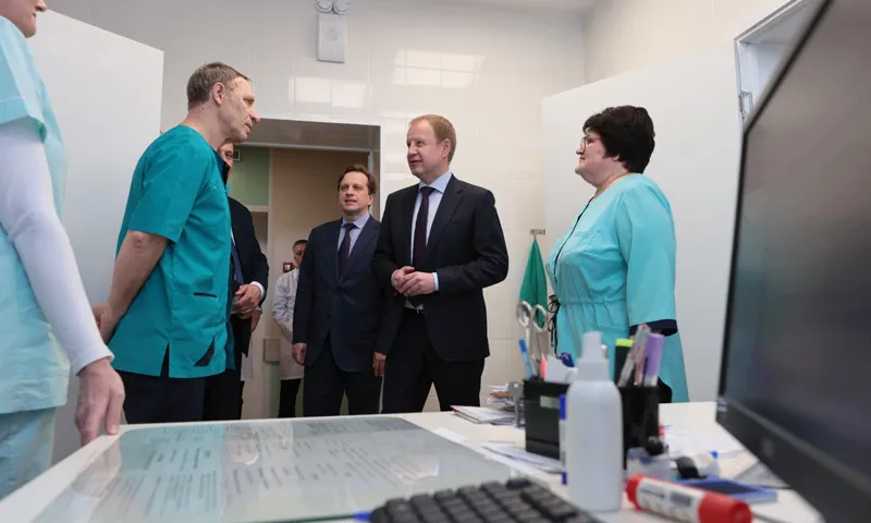 Губернатор Виктор Томенко побывал с рабочим визитом в Немецком национальном районе