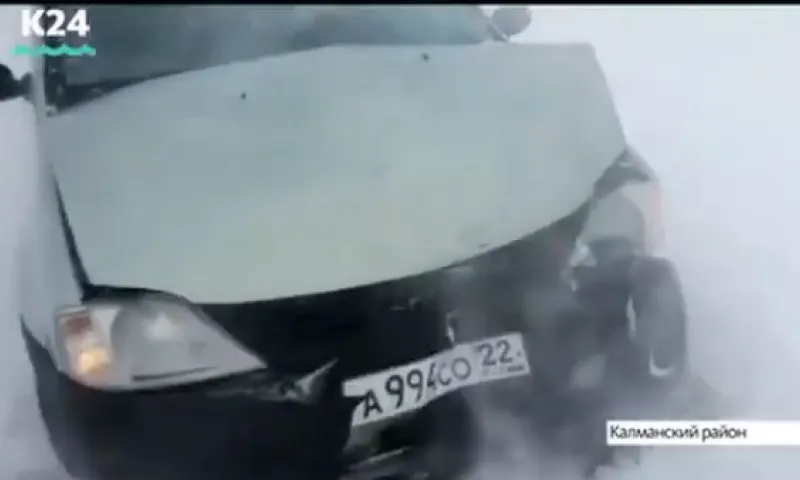 Съёмочная группа телеканала «Катунь 24» попала в аварию