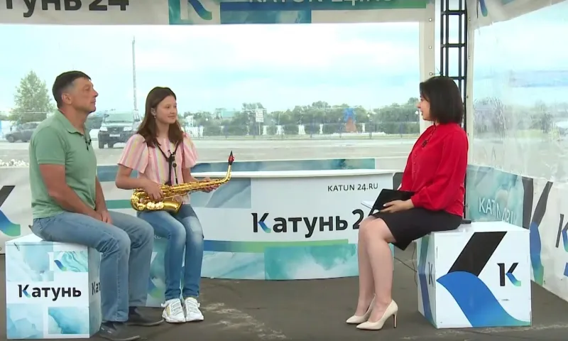 «Интервью дня»: юная саксофонистка Анастасия Кириченко