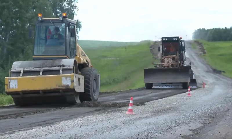 535 км дорог отремонтируют в Алтайском крае до конца года