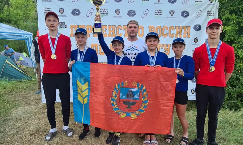 Команда из Барнаула стала лучшей в чемпионате России по рафтингу 