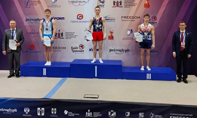Семь медалей завоевали алтайские гимнасты на отдельных снарядах на чемпионате Сибири