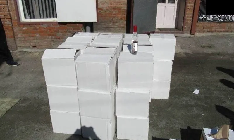 Более 13 тысяч бутылок контрафактного алкоголя изъяли в Барнауле