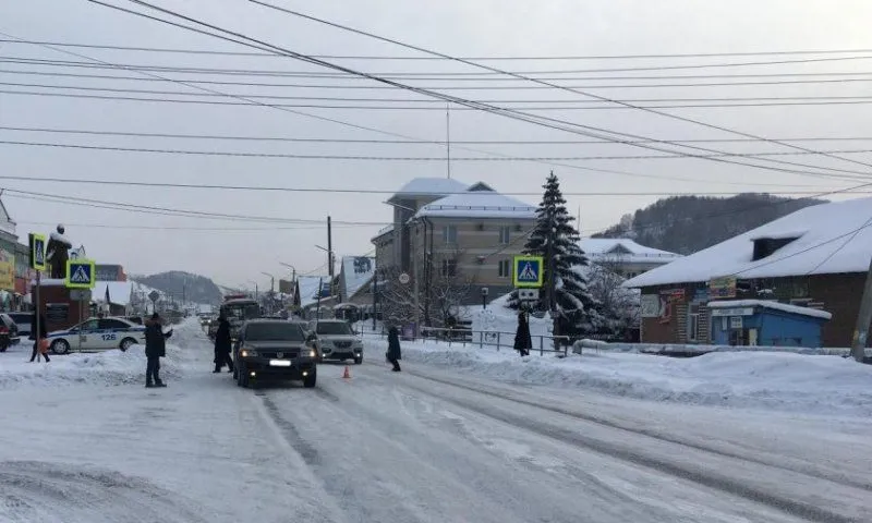 Ребенка сбили на пешеходном переходе на Алтае