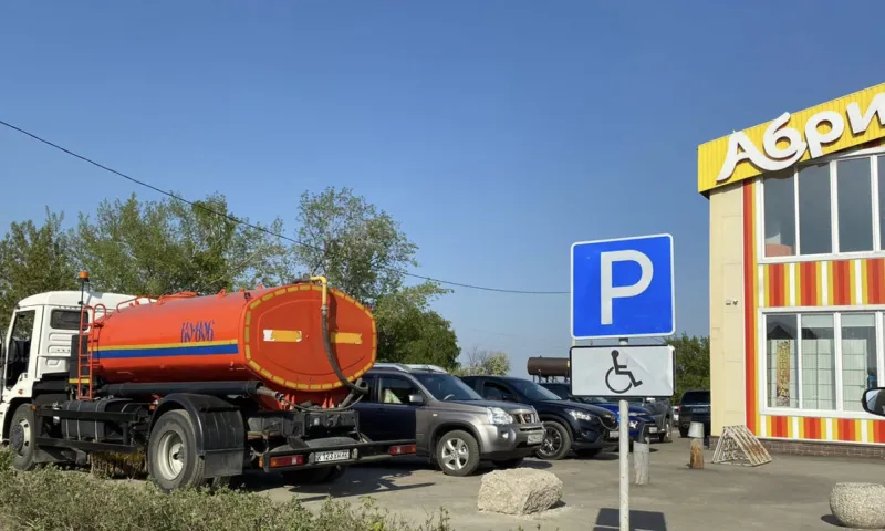 В Сибирской Долине организовали подвоз питьевой воды