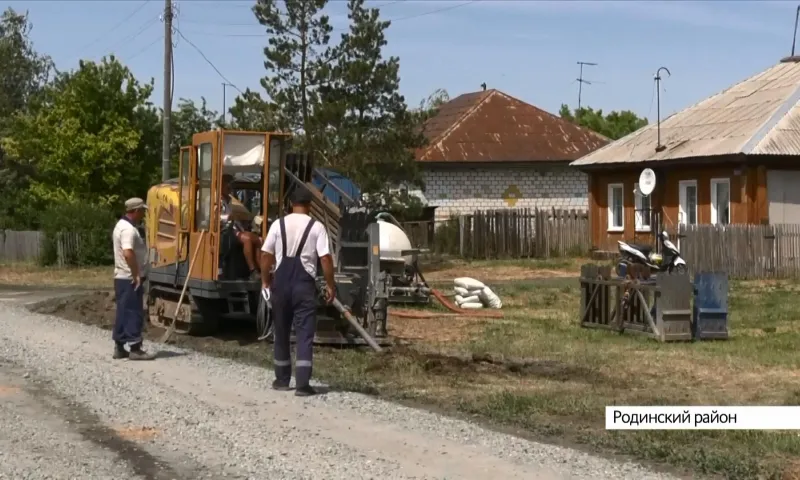 В алтайском селе Родино начались работы по замене ветхих и аварийных водопроводных сетей