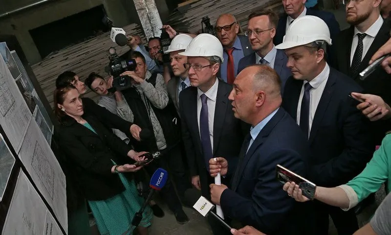 Виктор Томенко поручил завершить строительство Алтайского противотуберкулезного диспансера