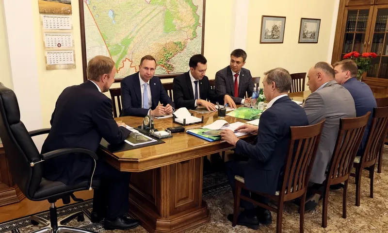 Губернатор Алтайского края встретился с новым председателем Сибирского Сбера