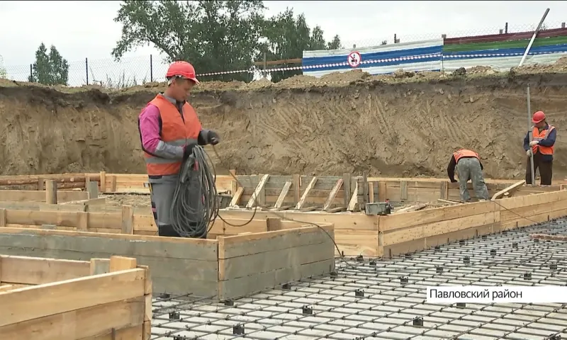 Новый детский сад строят в алтайском селе